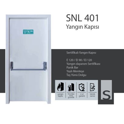 Sertifikalı Yangın Kapısı