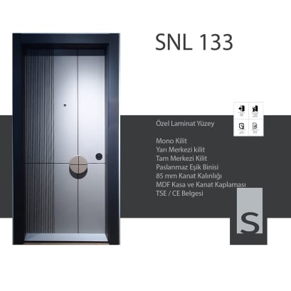 SNL 133 Çelik Kapı 