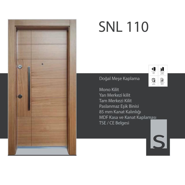 SNL 110 Çelik Kapı